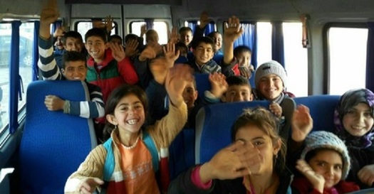 There are one million Syrian children living elsewhere in the world as refugees. (karamfoundation.org)