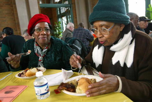 A new study shows that fewer Arkansas seniors are missing meals because they can't afford them. (TimBoyle/GettyImages)