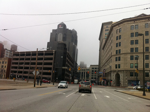 Several Ohio communities are among the top 20 most polluted for year-round particle pollution and short-term air pollution. (rklopfer/Flickr)