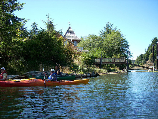 The Siletz River Ecosystem in Lincoln County provides some of the drinking water for the county's residents. (osunikon/Flickr)