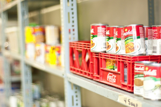 Colleen Moriarty of Hunger Solutions says in the last couple of years, more Minnesotans lean on food shelves toward the end of the month. (Michael Swan/FlickR)