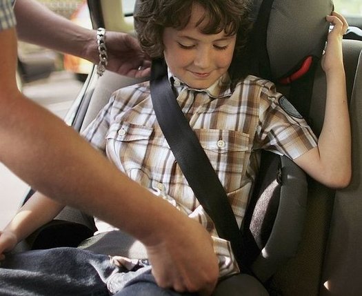 Car manufacturers are required to have at least three anchors for straps that hold child car seats. (Getty Images)