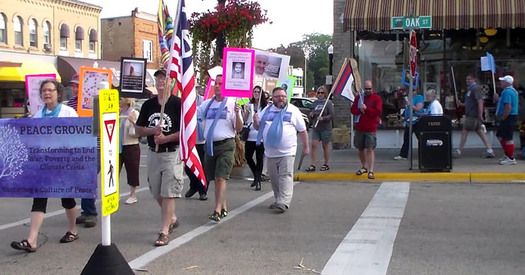 An event in Wisconsin linked to similar ones around the country will begin again this year with a march to the Baraboo Square on Saturday morning. (One Heart, Inc.)