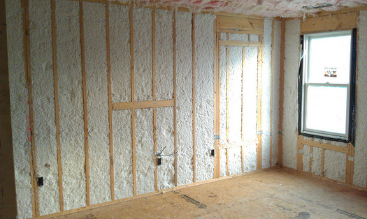 Home weatherization measures such as new insulation can decrease home energy costs by nearly 25 percent. (Jesus Rodriguez/Flickr)