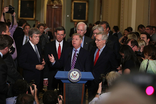 North Dakota would lose out on at least $1.7 billion over the next two decades if the Cassidy-Graham health care bill is passed. (Alex Wong/Getty Images)