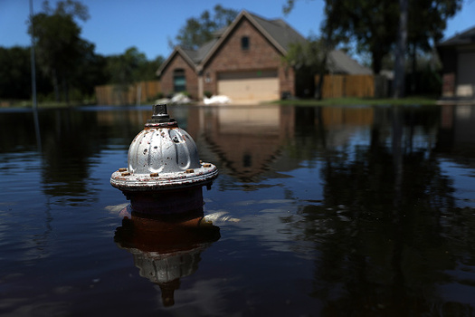 Scientists warn that extreme weather events, such as Hurricane Harvey, are likely to become more frequent and powerful as the planet warms. (Getty Images)