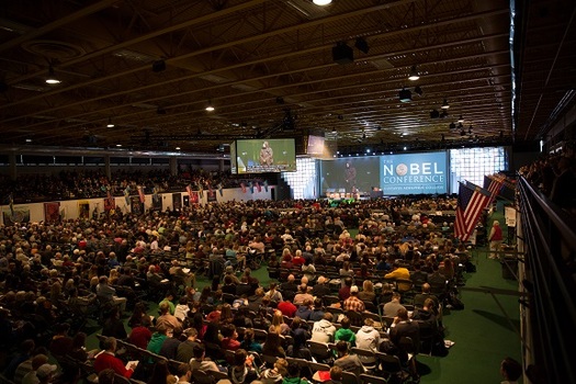 The 2016 Nobel Conference at Gustavus Adolphus College considered disparities in the global economy; this year, the focus is reproductive technology.  (Gustavus Adolphus College)