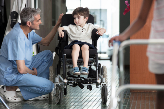 Many Texas children with disabilities and developmental delays have lost access to critical therapy due to budget cuts in the state's Early Childhood Intervention program. (KidStock/GettyImages)