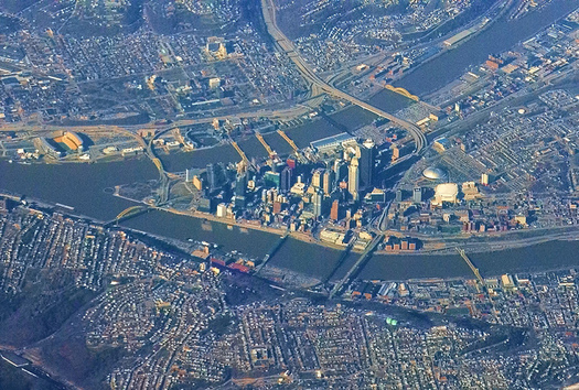 Pittsburgh is among the Pennsylvania cities supporting local climate action in the absence of federal leadership. (Ron Reiring/Flickr)