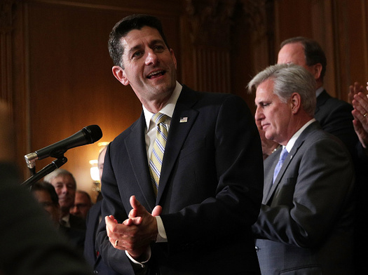 The U.S. House-passed version of the GOP tax bill could lead to $25 billion in cuts to Medicare next year. (Alex Wong/Getty Images)