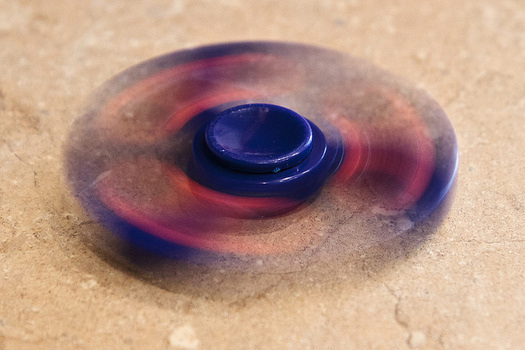 Some fidget spinners were found to have lead content higher than legal limits when experts analyzed popular toys for the holiday season. They have since been pulled from store shelves. (Jon Pinder/Flickr)