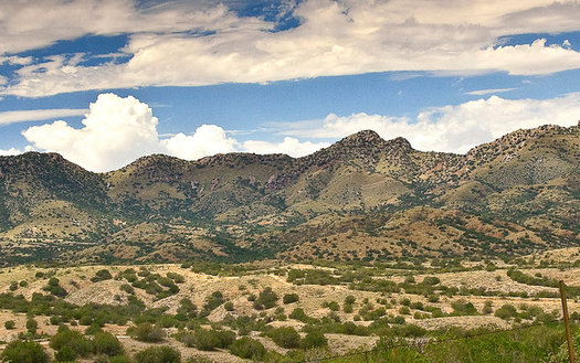 The site of the proposed Rosemont Mine in the Santa Rita Mountains is part of the watershed that replenishes the aquifer that serves Tucson. (Save the Scenic Santa Ritas)