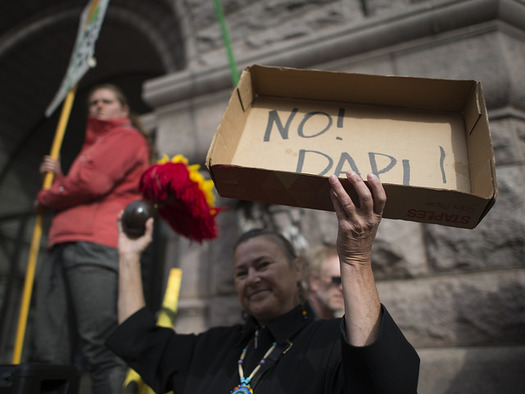 Standing Rock chairman Mike Faith says the Dakota Access Pipeline presents a 