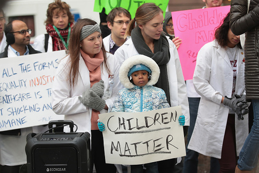 About 23,000 Montana children will lose their health insurance if funding for CHIP isn't reauthorized. (Scott Olson/Getty Images)