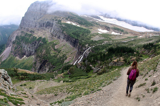 New research finds taking a hike makes people feel better about their bodies. (daveynin/Flickr)