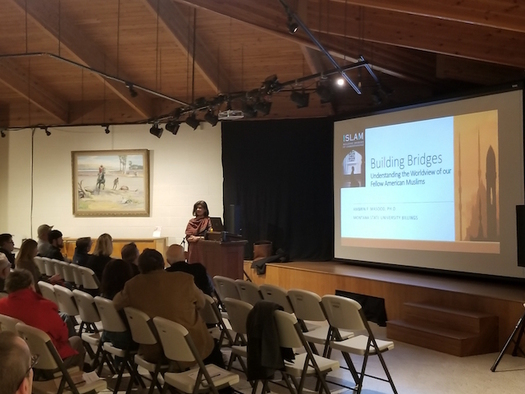 Ambrin Masood is a professor at Montana State University Billings and speaks to audiences about her Muslim faith. (Courtesy of Dr. Ambrin Masood)