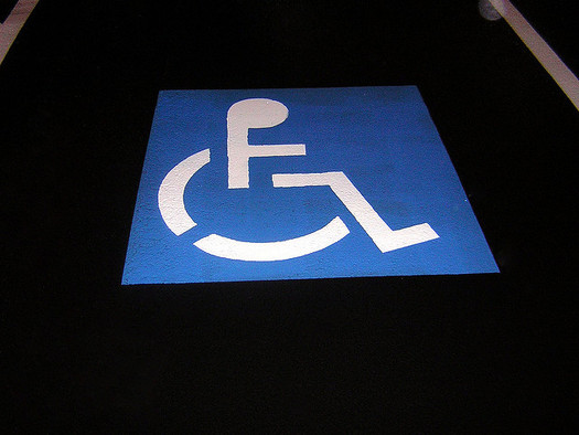 ADA enforcement essentially relies on people with disabilities challenging violations. (Ian MacKenzie cosgriff/Flickr)