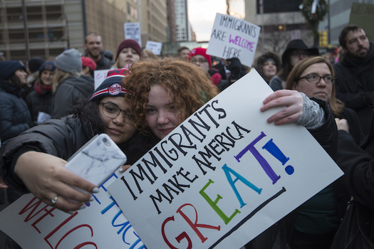 Immigrants' rights advocates say immigrant activists across the country are being targeted for deportation. (PROFibonacci Blue/Flickr)