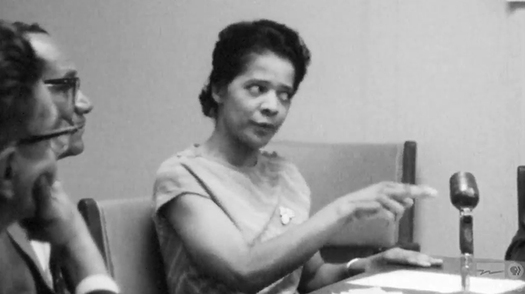 Vel Phillips is the first black woman to graduate from a Wisconsin law school. She is the first woman and the first African-American to be elected Secretary of State and later was elected as a judge. (WI Dept. of Public Instruction)