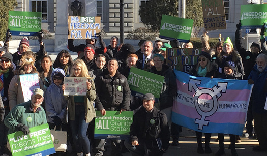 Hundreds rallied in support of House Bill 1319 at a Jan. 31 hearing in Concord. (Freedom New Hampshire)