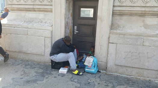 Last January, the official point-in-time count of homeless people totaled about 5,500 in Indiana (V. Carter)