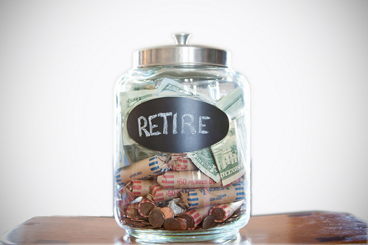 Under Oregon's new retirement savings program, people are saving about $50 per paycheck. (American Advisors Group/Flickr)