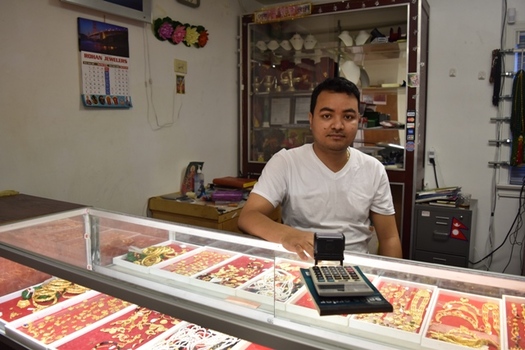 Bhakti Gajmer spent 17 years in a refugee camp in Nepal. He now operates Akrons Rohan Jewelers with his brother Binod. (Royzman)