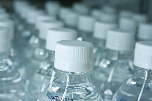 Nearly 64 percent of bottled water comes from municipal taps, according to a new report. (Steven Depolo/Flickr)