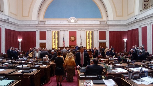 The West Virginia Legislature passed SJR 12 on Monday. Now the anti-abortion measure is headed for the November ballot. (Dan Heyman)