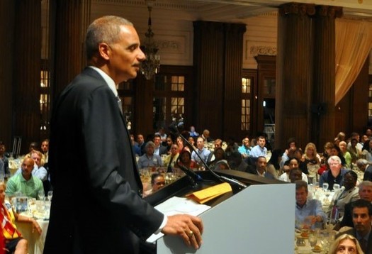 The National Democratic Redistricting Committee, a group led by former U.S. Attorney General Eric Holder, is working to force Wisconsin Gov. Scott Walker to hold two special elections. (Wikimedia Commons)