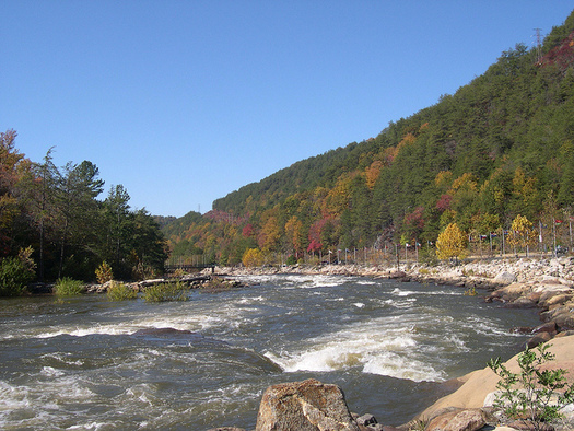 Tumbling Creek feeds into the Ocoee River, site of the whitewater events for the 1996 Olympics. (Natures Paparazzi/Flickr)