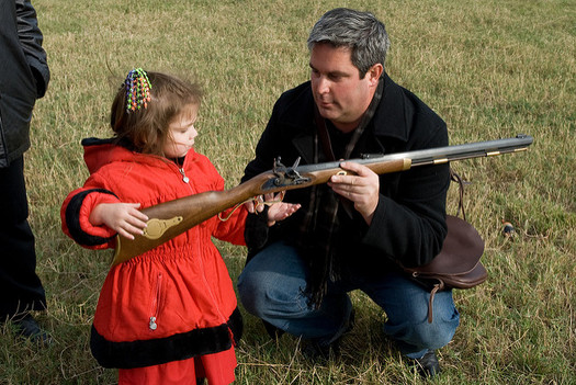 Nearly half of homes in Ohio with children have a firearm. (M&R Glasgow/Flickr)
