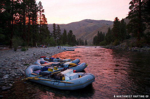 The Middle Fork of the Salmon River in Idaho is one of many waterways protected under the Wild and Scenic Rivers Act. (Zachary Collier/Northwest Rafting Co)