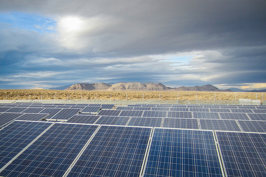Nevada utilities exceeded have state goals for renewable energy for the eighth year, but environmental groups think perhaps it's a sign those goals are too modest. (BlackRockSolar/Flickr)