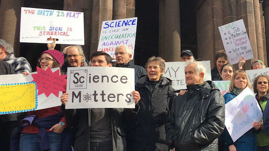 About 3,000 people attended the 2017 March for Science in Des Moines last April. (sciencemag.org)