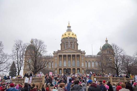 Democratic women running in this year's midterm elections have been galvanized since the nationwide Women's March, one day after the inauguration of President Donald Trump. (iowapublicradio.org)