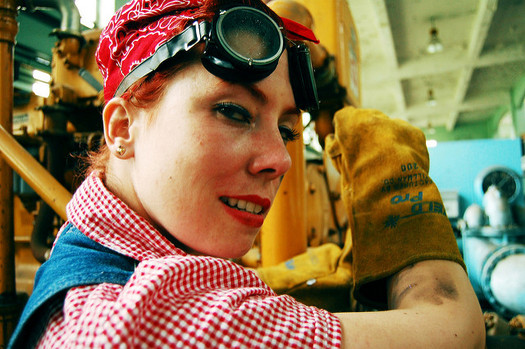 Over the past five decades, the gender wage gap has only narrowed by about 18 cents. (katrinaelsi/Flickr)