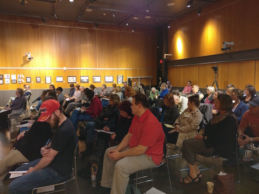Vancouver Community Library has been hosting events aimed at making political discussions more civil. (Ellen Rogers/WSU-Vancouver)