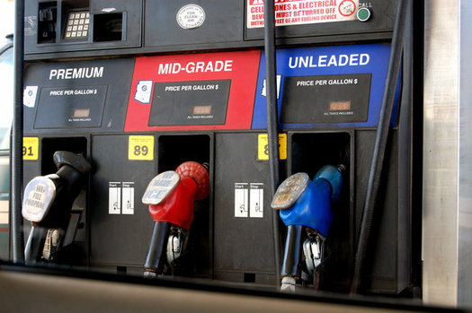 One of the bills promoted by ALEC would require stickers listing gas taxes at the pump, which critics charge is a way to turn voters against tax increases meant to fund infrastructure. (Cohdra/Morguefile)