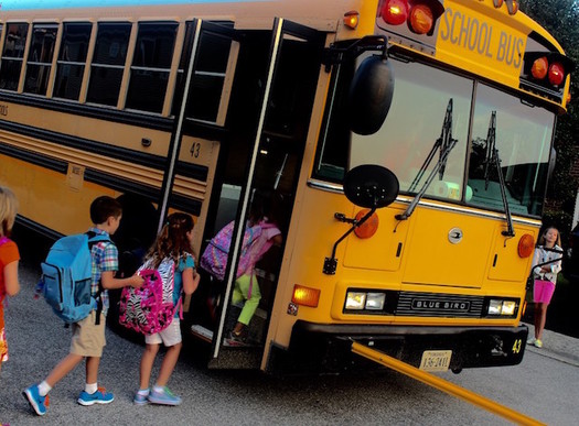 A 2017 law requires Oregon to upgrade older, diesel-powered school buses by 2025. (tmeanes77/Twenty20)