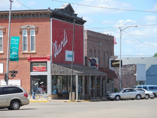 The population of De Smet, S.D., declined more than 6 percent from 2010 to 2017, but the rural town raised money from local residents to expand the hospital and build an event center. (mapio.net)