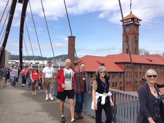 Portlanders have easy walking access to the amenities they need, ranking the city high on AARP's Livability Index. (AARP Oregon)