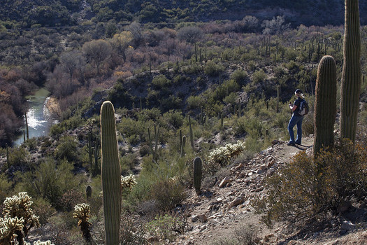 The Arizona National Scenic Trail is just one of many projects supported by the Land and Water Conservation Fund dollars. (Bureau of Land Management/Flickr) 