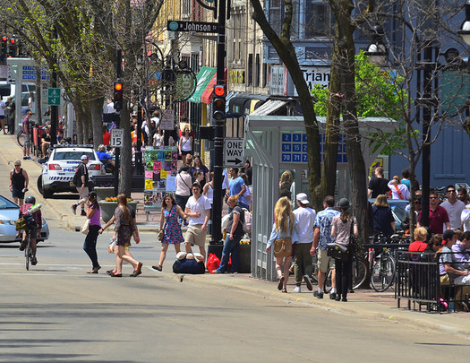 Madison is highlighted in a new scorecard as a city where resident involvement is high, a positive factor in overall livability. (Richard Hurd/Flickr)