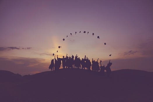 A new report shows the nations graduation rate is at an all-time high, with 84 percent of high school students graduating on time. In Minnesota, it's 82 percent. (Pixabay)