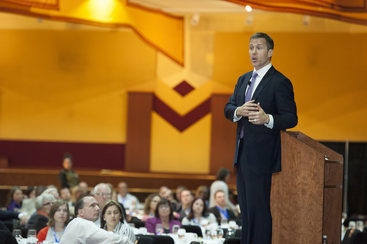 An investigation led to the resignation of Missouri Gov. Eric Greitens, but watchdog groups want it to continue. (Michigan Works! Association/Flickr)