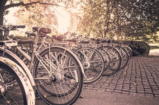 A new project in Conway will create a safe space for bicyclists to park while they enjoy the downtown area. (Pixabay)