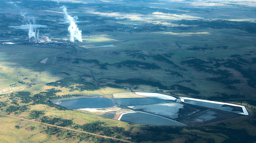 Coal-ash ponds at the Colstrip Power Plant are leaking about 200 million gallons of contaminants a year into the ground, according to a new report. (Eric Warren)