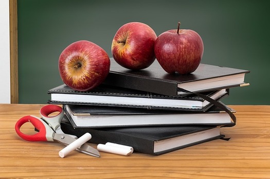More than textbooks and apples come to mind as the Wisconsin school year begins. Local law enforcement is researching ways to beef up school security. (Pixabay)