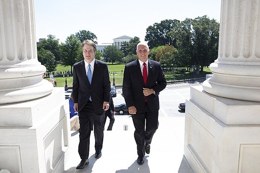 U.S Supreme Court nominee Brett Kavanaugh's confirmation hearings are set to begin Sept. 4. (Office of the Vice President)